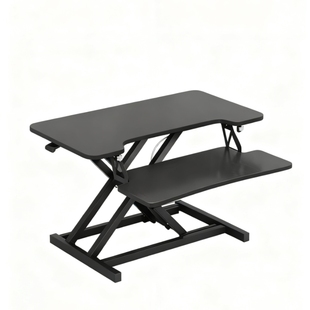 站立式工作台电脑升降桌增高架桌面折叠支架可调节办公台式电脑桌