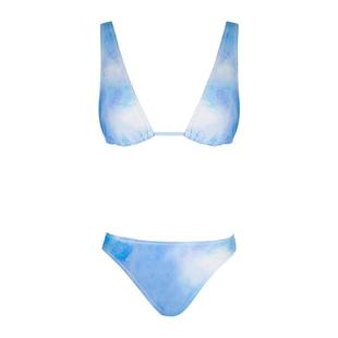 OceanMystery新款晕染粗肩带性感三角比基尼女海岛度假分体泳衣女