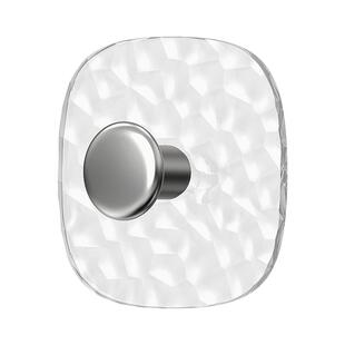 ecoco挂钩强力粘胶免打孔厨房墙壁承重粘钩门后透明无痕挂衣钩子