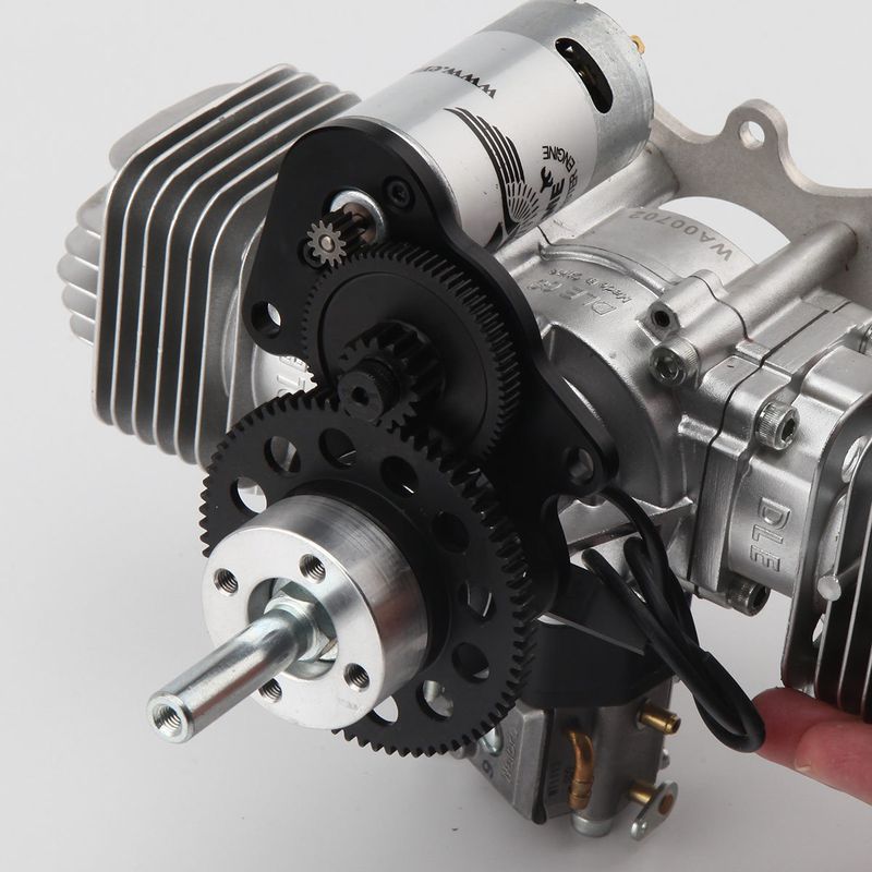 DLE60CC发动机电启动器 航模汽油发动机DLE60电启动 电机 开关