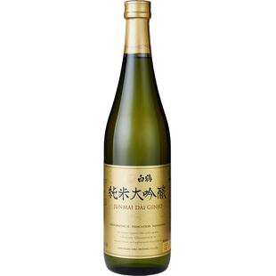【自营】白鹤纯米大吟酿720ml日本原装进口清酒山田锦米酒日本酒