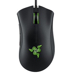 Razer/雷蛇炼狱蝰蛇标准版黑白色USB电脑电竞吃鸡有线游戏LOL鼠标