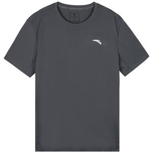 安踏冰丝速干短袖男士夏季新款上衣薄款透气运动半袖纯色健身T恤