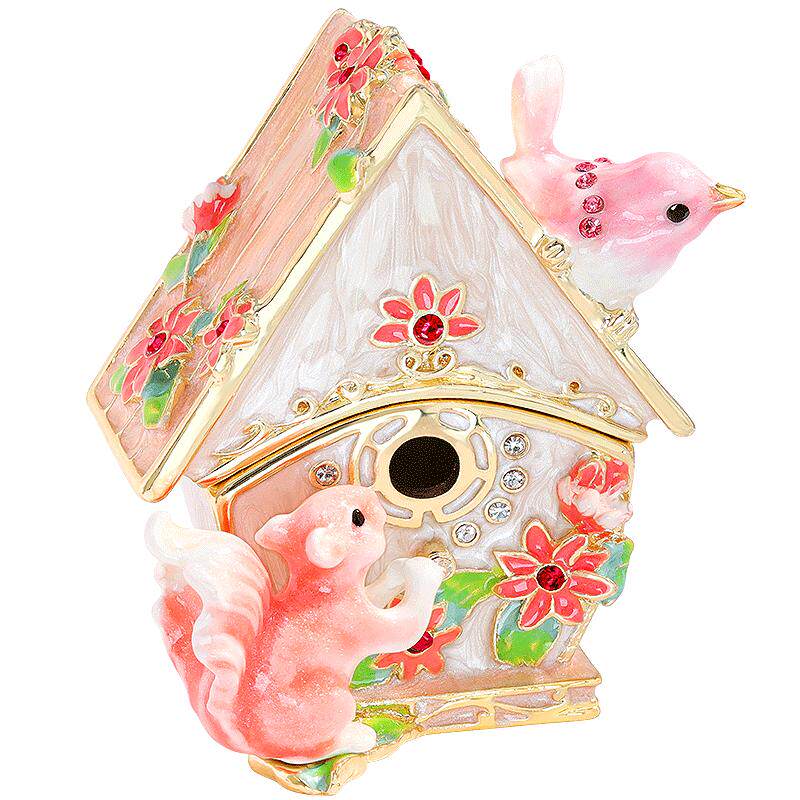 picals首饰盒松鼠可爱礼物饰品盒