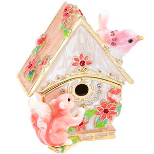 picals首饰盒松鼠可爱礼物饰品盒