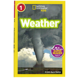 进口英文原版正版绘本 National Geographic Readers:Weather 天气 美国国家地理分级阅读初阶 Level 1儿童科普图画书