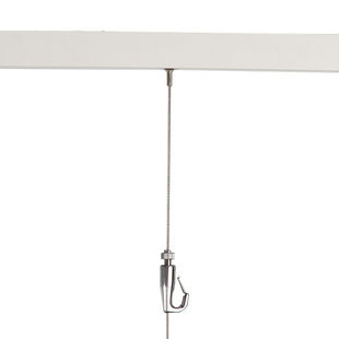 挂画器轨道不锈钢丝绳调节书画挂画勾隐藏字画展画廊挂画钩挂画绳