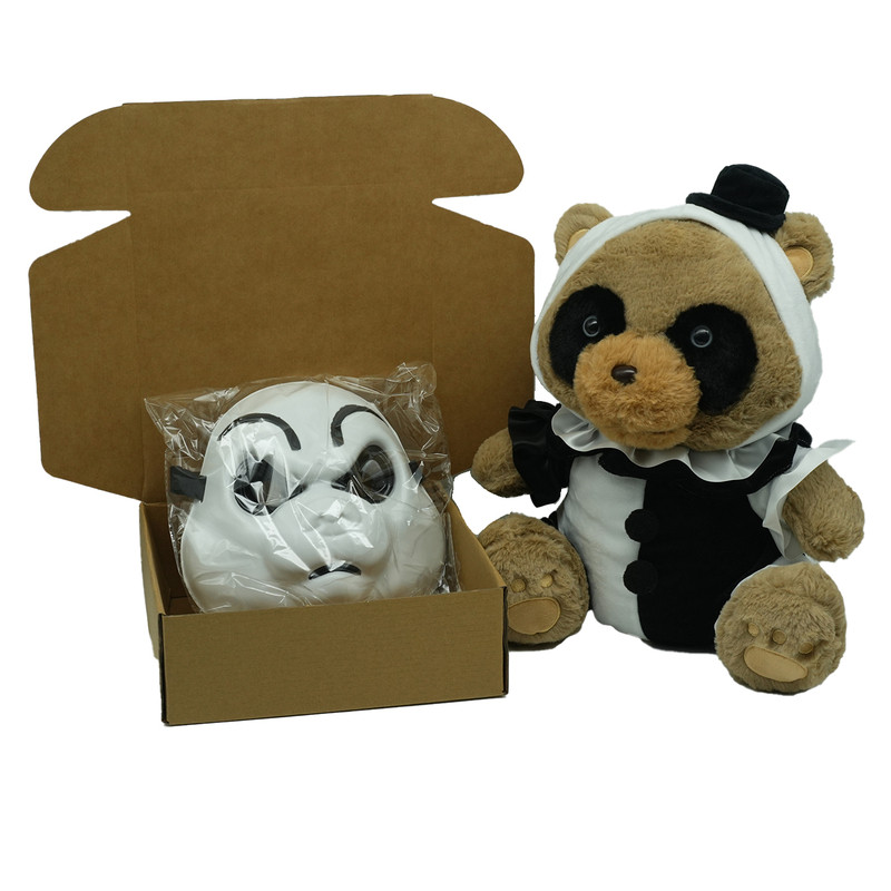 万圣节Spirit Halloween惊声尖叫鬼脸幽灵猫面具泰迪熊毛绒玩具