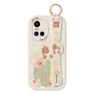 vivoS10手机壳S9Pro小羊皮S7T硅胶腕带支架保护套E步步高vivis斜挎挂绳vovos活力版背带全包国风Por防摔女款