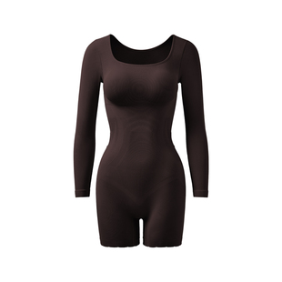 【张雨绮同款】曲线主义保暖长袖塑身连体衣女美体显瘦连身衣裤女