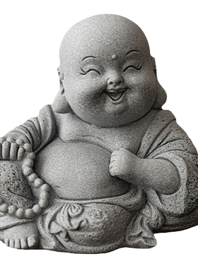 晨翔可爱弥勒佛小佛茶宠摆件造景