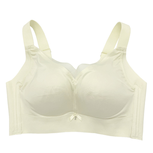 秀脉9023大胸薄款C杯光面内衣女无钢圈性感聚拢防下垂收副乳文胸