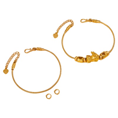 【万能穿珠】可穿黄金diy手链