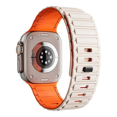 beiziye适用苹果手表表带硅胶