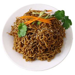 素本求缘荞麦拌面80g*10袋纯素食免煮泡面方便面代餐主食面饼面条