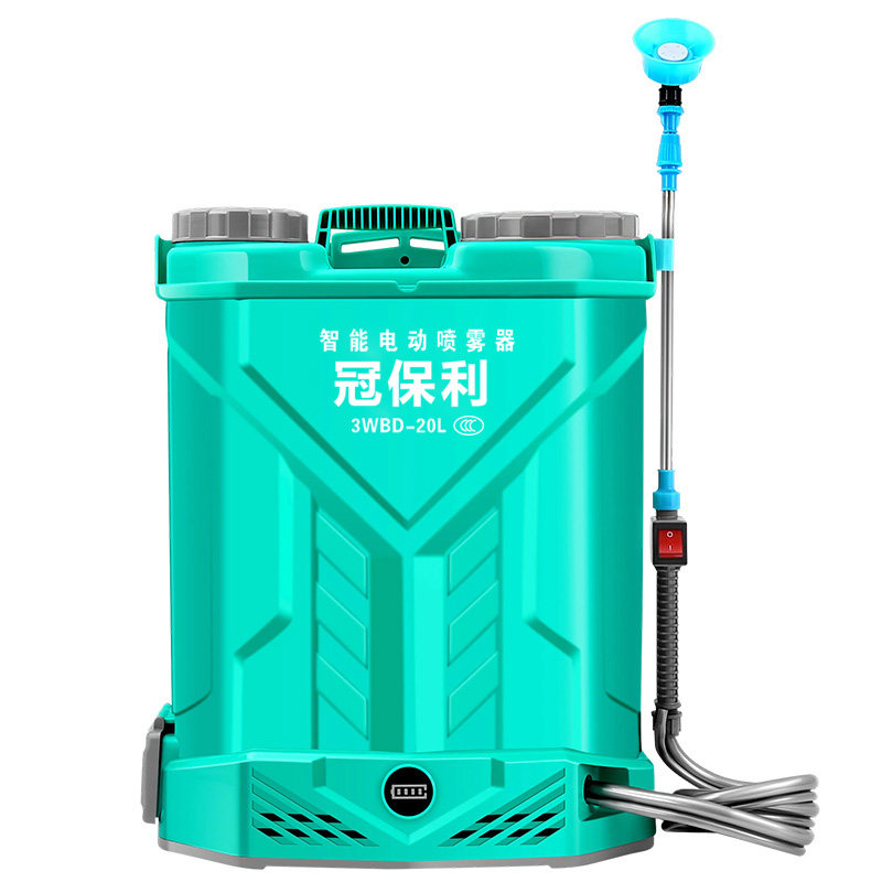 新型农用电动喷雾器全自动款20升锂电池雾化高压打药机农药喷洒器