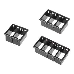 140-2翘板开关外框固定框汽车货车工程机车翘板开关按钮改装边框