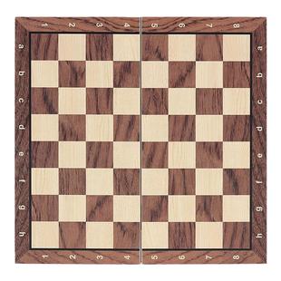 国际象棋小学生儿童带磁性折叠便携实木质棋盘高档chess西洋棋子