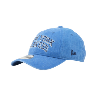 韩国代购NEWERA纽亦华帽子复古水洗920软顶棒球帽NY纽约扬基蓝