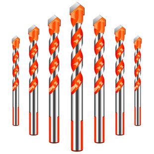 瓷砖霸王钻头高硬度开器打孔磁砖水泥混凝土墙的专用三角冲击钻头