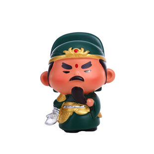 Qq燃三国演义盲盒诸葛亮人物手办摆件桃园三结义武侯祠文创周边志