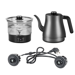 纯钛岩板两孔烧水壶自动双上水嵌入式电茶炉泡茶壶专用单双孔茶台