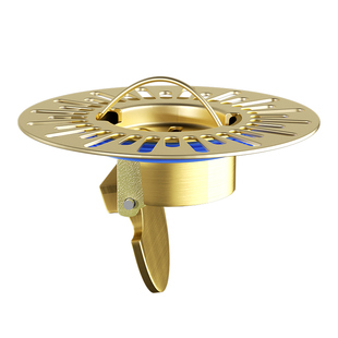 地漏防臭卫生间通用全铜防臭地漏芯下水道内芯洗衣机防反味封口盖