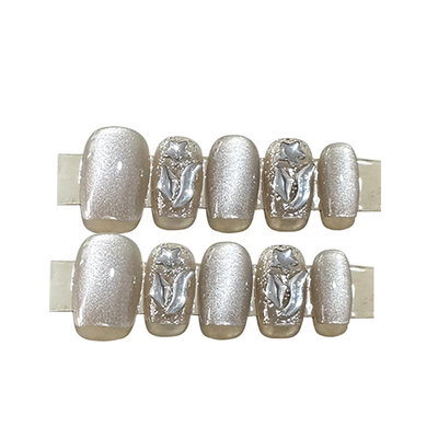 【本店热卖合集】猫眼穿戴甲指甲贴片纯手工美甲假指甲秋冬新款