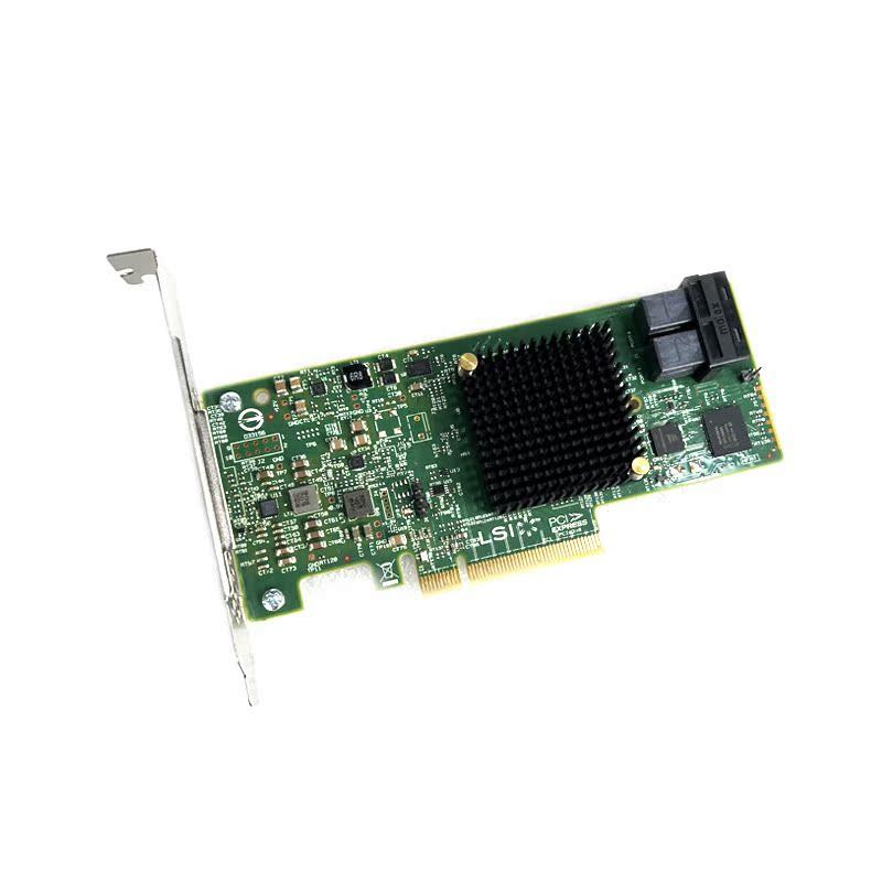 全新AS3008R SAS3008 9311-8i芯片RAID 0,1阵列卡12Gb SAS/SATA支持台式服务器工控