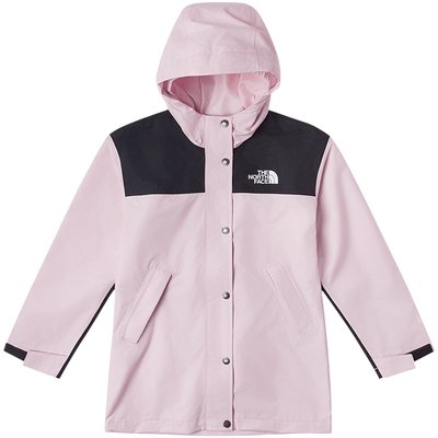 北面儿童拼色防水冲锋衣