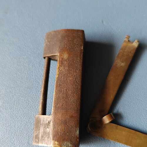 议价The Patterned Old Copper Lock Is Over 100 Years Old适用