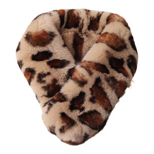 清仓獭兔毛围脖女秋冬季优雅磁扣韩版百搭真兔毛皮草毛围领青年小