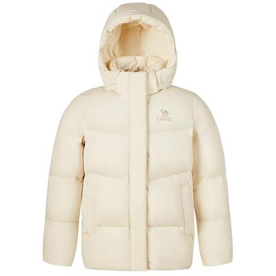 骆驼女装三防保暖面包羽绒服2025新款冬季户外保暖情侣同款外套