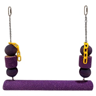 SUNPET鸟用品用具鸟玩具鹦鹉磨爪玩具秋千鸟栖息秋千吊桥吊环云梯