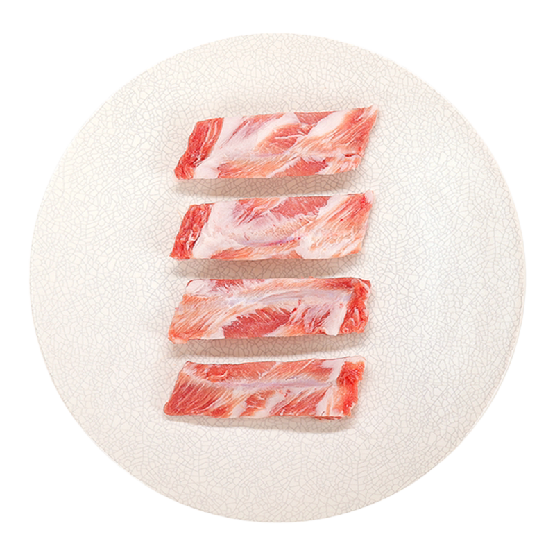 仙桥牧场 金华两头乌 肋排仔排 冷鲜土猪肉 自家牧场 顺丰 300g
