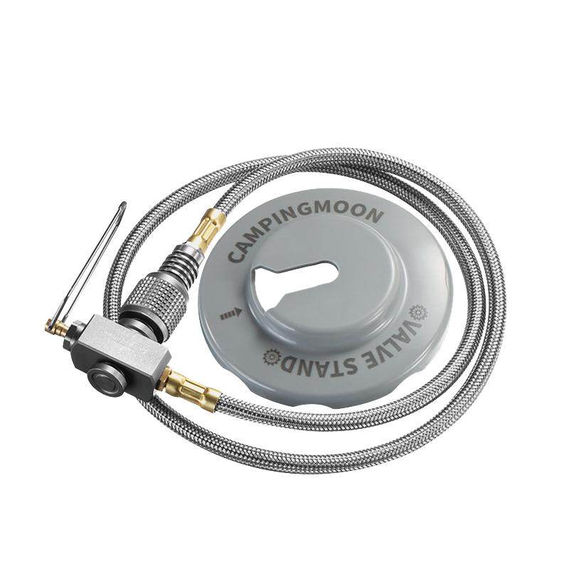 柯曼Z系列延长管气炉配件加长管转EPI转接头卡式气转接扁气罐野外