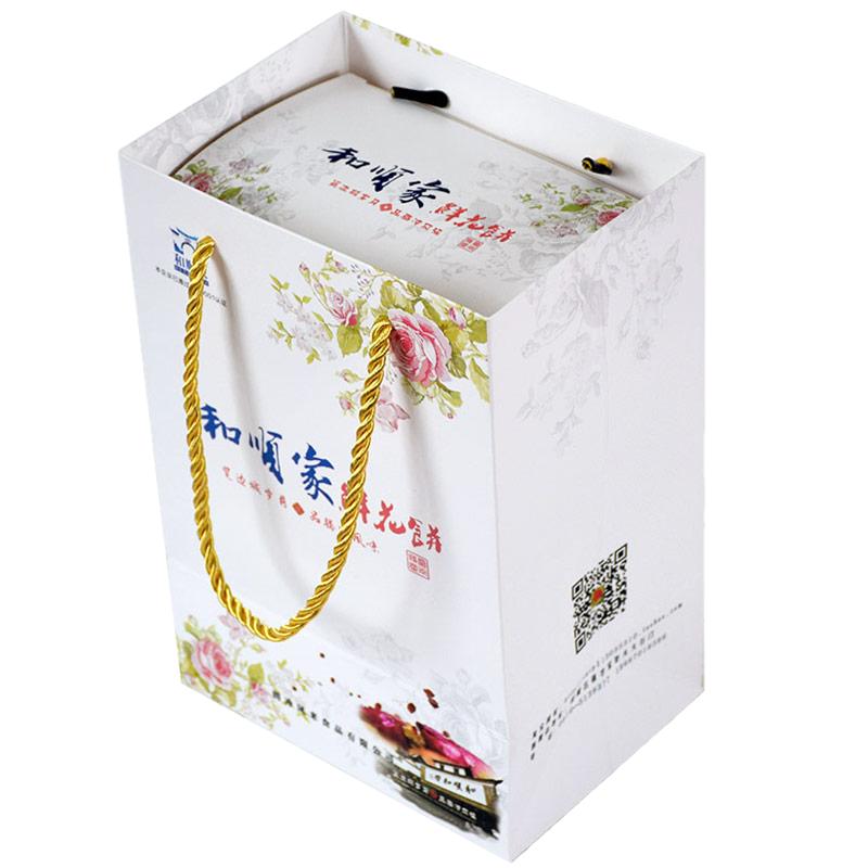 10个X50g玫瑰鲜花饼500g礼盒云南腾冲和顺家企业店手工坊现烤现发