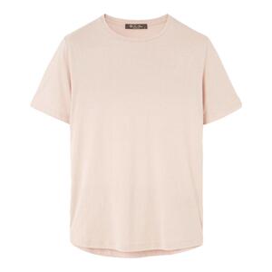 LoroPiana/诺悠翩雅男士T恤丝绸棉质针织基本款短袖运动风新款
