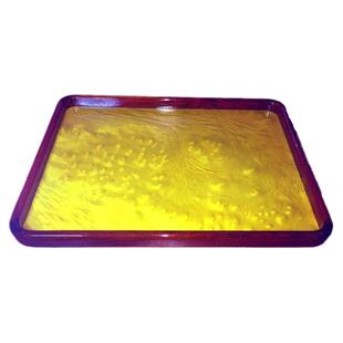 金丝楠木阴沉木小叶桢楠托盘文盘都承盘红木水果盘餐盘茶盘卯榫结