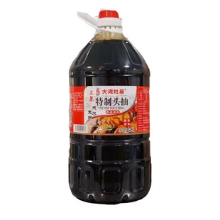 增城特产 正果灶基酿造酱油 特制头抽5L大瓶装 天然生晒 广东包邮