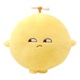 柠檬君抱枕毛绒公仔玩偶你也有今天同款大号柠萌郡军翻白眼布娃娃