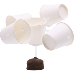 自制风速仪科技小发明 废物利用手工制作小学生科学实验diy玩具