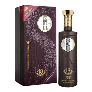 红川酒50度金红川自酿18号500ml 甘肃特产浓香型纯粮食白酒单瓶装