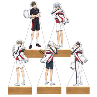 新网王网球王子U-17手冢国光不二周助谷子周边榉木立牌式夜灯礼物