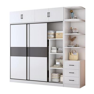 家用卧室衣柜纯实木生态板