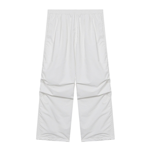 BEAMS男装阔腿裤工装裤2024冬季新款街潮型男伞兵裤长裤240255XN