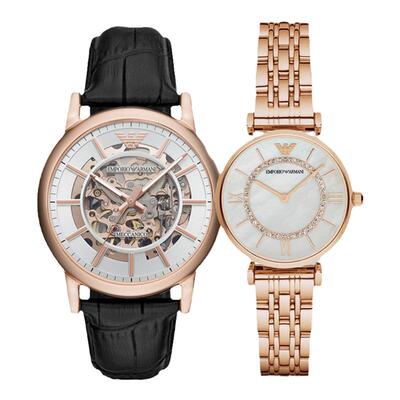 阿玛尼情侣手表520礼物