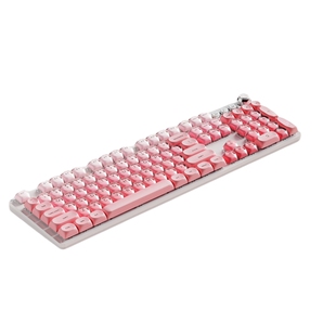 前行者无线三模机械键盘粉底液电竞游戏办公女生专用高颜值手感好
