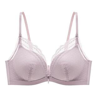 曼妮芬长三角无钢圈舒适聚拢文胸百搭时尚简约女胸罩聚拢有型内衣