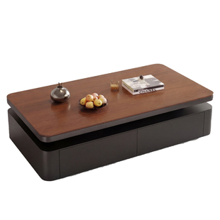 2026款中古风茶几客厅家用小户型意式极简高级感长方形网红小桌子